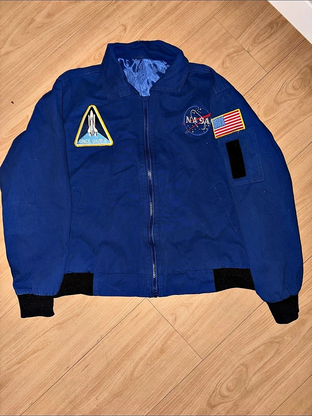 NASA Blue Lightweight Jacket